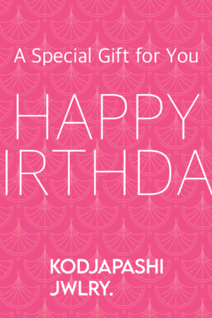 Happy Birthday Gift Card